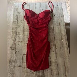 Red windsor dress, size small, worn once